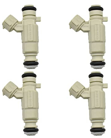 Rynplex 4-teilige Einspritzdüsen, for Hyundai, I10 2011 2012 2013 2014 2015 2016, for Kia, Picanto 2011 2012 2013 2014 1.5L 35310-04000 Benzin-Kraftstoffeinspritzer