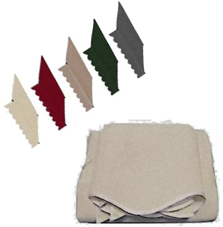 Ersatzstoff, wasserdicht, Polyester, Markisenstoff für einziehbare Markisen, Mehrzweck-Schattenabdeckung, Beige, 485 x 300 cm