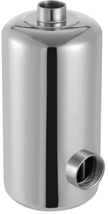 Soudesileim Pool Schwimmbad Wärmetauscher, 60Kw Edelstahl Wärmetauscher, 250L/Min Wasserdurchfluss Im Pool, Gesund Und Hygienisch, Für Pools, Spas, Whirlpools (292x134mm)