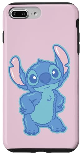 Disney Lilo & Stitch Fluffy Cute Pose Stitch Case for iPhone 7 Plus/8 Plus