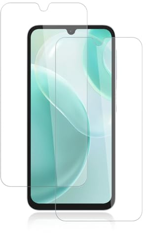 2 Stück Folie für Samsung Galaxy A26 5G Panzer Schutz Glas, Panzerfolie für Samsung Galaxy A26 5G Schutzfolie, 9H Härte, HD DisplaySchutzfolie, 0.33mm Ultra-klar, Ultrabeständig