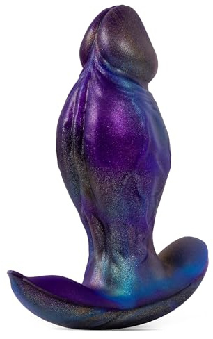 Butt Plug 4.72’’ Anal Plug Sex Toy Large Anal Toys Realistic M Anal Butt Plugs for Advanced Players Huge Dildo Soft Silicone Adult Sex Toys for Men Women (M)