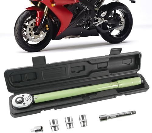 Eoixuqba Clé dynamométrique de voiture | Clé dynamométrique à d'entraînement 1/2 avec réglage de la roue, outil de précision pour réparation de véhicule, garage, vidange d'huile, motos, bougies