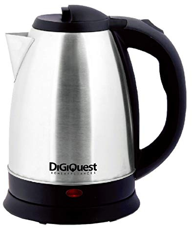 Digiquest Bouilloire électrique en acier inoxydable et bec verseur avec filtre - BLL15AC