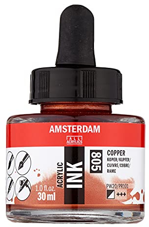 Amsterdam Acryltintenflasche 30 ml Kupfer 805 (17208050)