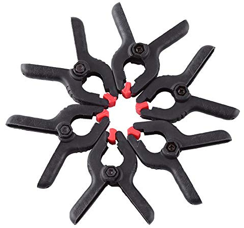 Diyeeni 6pcs Hochleistungsstudio-Klammern, Fotostudio-Klammern, Frühlingsklammern für Fotografie-Hintergrund-Hintergrund-Standplatz-Klammern