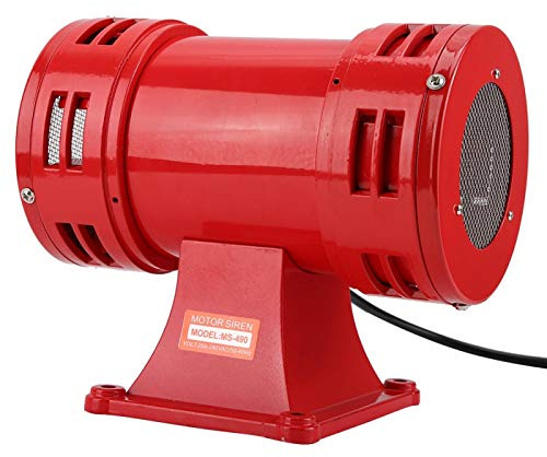 150DB Industry Electric Motor Driven Siren, Continuous Alarm Horn Buzzer Security Emergency Alarm for Cranes, Ships, Fire Systems(220-240V)