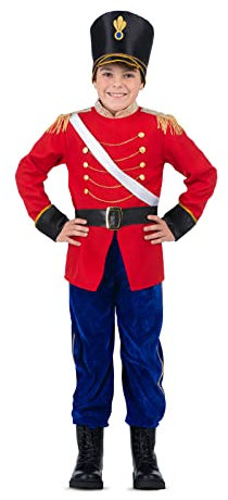 My Other Me ME FUN COMPANY, S.L. Disfraz Soldado De Juguete 7-9 Y (Chaqueta, cinturón, sombrero y pantalones)