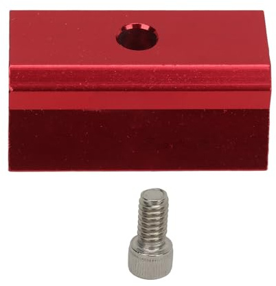 Dovetail Rail Plate, 43mm 1.69 Inch Length Aluminum Alloy Mounting Plate Saddle with 1/4 Inch Thread for Telescope Finder Scope Smartphone Base Expansion