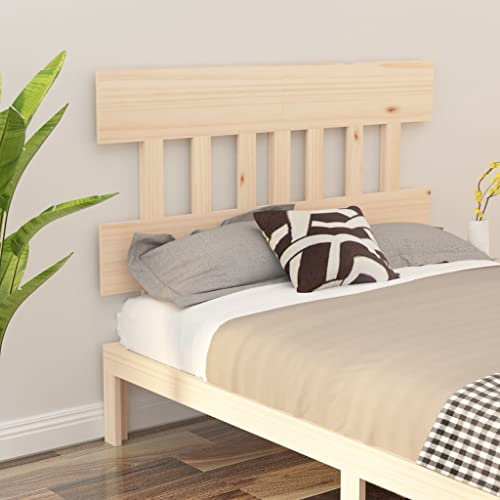 Youuihom Wandkissen Wandpaneele Gepolstert Schlafzimmer-Kopfteil Kopfteil 153,5x3x81 cm Massivholz Kiefer Geeignet für Wohnzimmer, Schlafzimmer, Gästezimmer