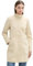 TOM TAILOR Denim Damen 1042883 Mantel mit Stehkragen, 35876-Beige Herringbone, S