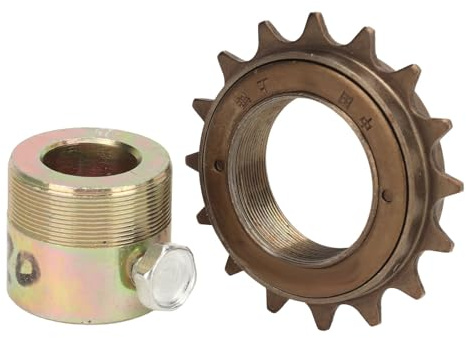 Freewheel Adapter Kit, 16T Freewheel with 20mm Adapter Replacement, Easy Installation Bicycle Flywheel Adapter Kit for Electric Tricycle Bikes