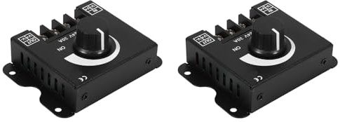 Controller per Strisce LED da 2 Pezzi, Interruttore LED Dimmer Controller Funzionamento Manuale per Strisce Luminose Monocolore Strisce LED Dimmer Strisce LED, Rilevatori di