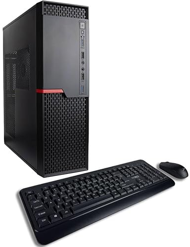 Envision S13 SFF PC (3.8-4.6GHz 8-Core Ryzen 7 5700G + Radeon Graphics, 64GB RAM, 2TB NVME Gen4 SSD, MSI mb, WiFi 6 + BT, Windows 11 Pro, 10 USB, HDMI+DVI, RJ45, KB+M, Business/Gaming Desktop Computer