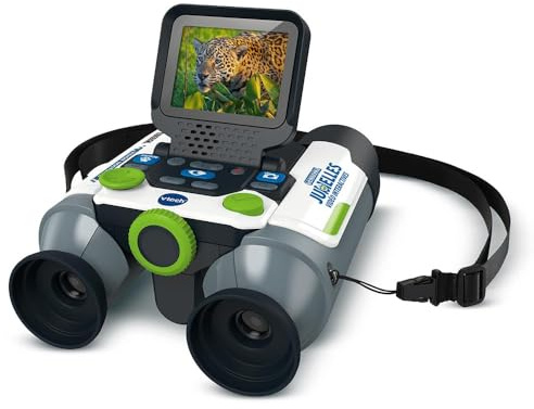VTech. Binocolo Bambino, 80-618675, Bianco e Verde, Standard