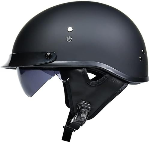 Casque Moto Homme Homologué Casque Bol Homologué Casque Moto Vintage Casque Jet pour Moto Casque Scooter Homme Dot/ECE Homologué Pilote Jet Casque Personnalité Casque De Moto