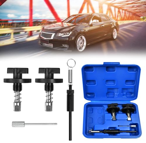 FuxFuis Kit Chaîne de Distribution, Kit Calage Distribution, Outils de Calage Distribution, Outil de Rivetage de Chaîne Compatible avec Alfa Romeo Fiat Ford Lancia Suzuki Opel CDTi 1.3 JTD