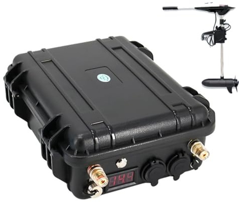 HJGHY 12V,60Ah, 12 Volt 60Ah 80Ah Marine Propulsion Lithium-ion Battery 12V 24V 60Ah 80Ah 100Ah 120Ah 150Ah 200Ah Outdoor Fishing Boat Propeller Thruster Battery for Electric Boat Motor