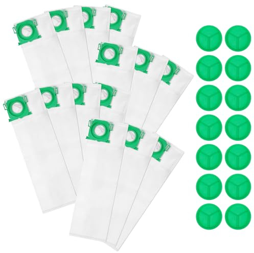 MICHIHOMIE 14 Pack Vacuum Cleaner Bags Compatible with Sebo K1 K2 K3 Series, Large Replacement Dust Bags, Premium Hoover Filter Bag