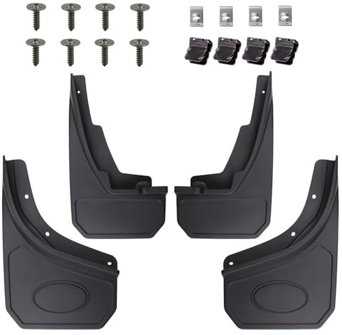 Auto Paraspruzzi Per Land Per Rover Per Defender 90 110 L663 2020-2023 Parafanghi Con Cinghia Traino Paraspruzzi Fender Liner Mud Flap Paraspruzzi(4 piece)