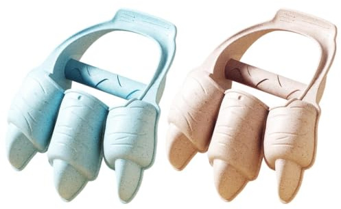 Byuexhp Strandspade | Dinosaurie grävmaskin leksak | 2-delad sandlåda buddel-handskopa | för barn, flickor, inomhus och utomhus, trädgård, terrass, förskola, pool, sjö sommar, vinter