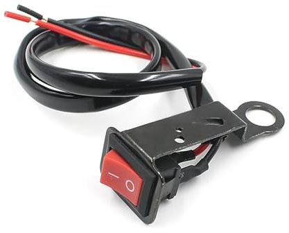 Conmutador Manillar Moto Interruptor De Motocicleta, Botón De Encendido/Apagado, Control De Potencia, Interruptor De Manija De Moto ATV, Interruptor De Manillar, Interruptor De Luz De Peligro