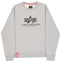 Alpha Industries Herren Basic Big Logo Sweatshirt