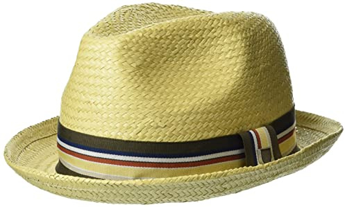 BRIXTON Castor Fedora, Peau, S Mixte