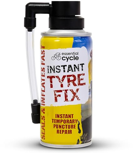 SDMAX Bicycle Cycle Tyre Fix Spray, Fast And Reliable Solution, Easy To Use, Instant Puncture Sealing And Tyre Inflation, Saving Time And Effort
