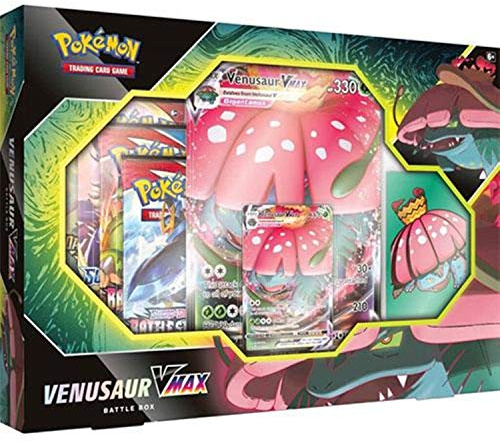 Pokemon Juego de cartas coleccionables Venusaur VMAX Battle Box Collection