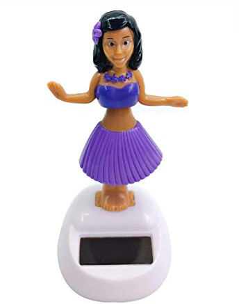 Auto Armaturenbrett Dekoration Hula Tänzerin Figur Dekoration - wackelfigur Dekoration Tischdeko, Büroeinrichtung, Heimtextilien und Autodekoration