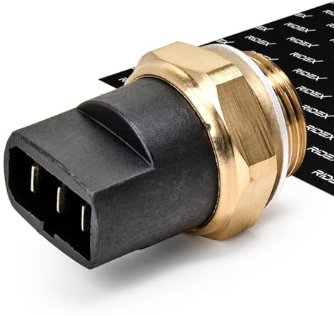 RIDEX 1103T0010 Temperaturschalter Kühlerlüfter mit Dichtring Kompatibel mit VW Transporter T4 Bus 70B, 70C, 7DB, 7DK, 70J, 70K, 7DC, 7DJ 3259594811 251959481H 251959481F