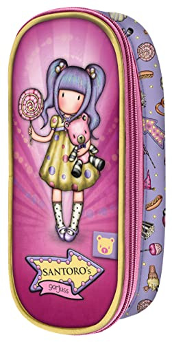 Trousse d'écolier Gorjuss First prize Lila (10 x 23 x 6 cm)