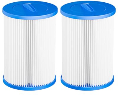 DAYEAR SPA Reemplazo de Filtro 4.65 ㎡ Filtro para PWW50P3 2 Paquete | Filtro de baño remodelable compatible con 6CH-940 PWW50P3 PWW50-P3 FC-0359 817-0050 25252 378902 03FIL1400