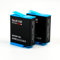 GEEKAM Pack of 2 Rechargeable Batteries Compatible with GoPro Hero 9 10 11 12