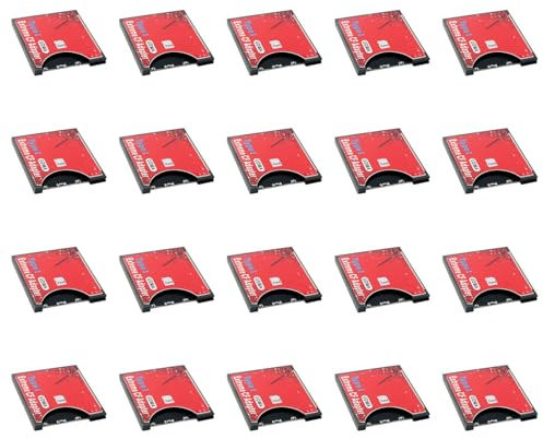 Hurromy 20 volte la per scheda SD supporta l'adattatore per scheda SD Wi-Fi tipo I per fotocamera reflex