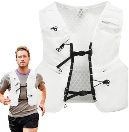Lauf-Trinkweste-Rucksack – Tragbare Outdoor-Weste | Running Vest Pack Wassertrinkrucksack | Leichter Trinkrucksack Für Outdoor-Radfahren, Camping, Klettern