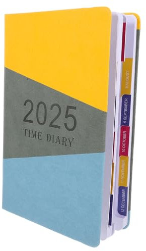 BCOATH Schreibbuch – Planer-notizbuch – Tagesplaner-organizer Für Studenten – Tragbares Notizbuch Mit Akademischem Planer