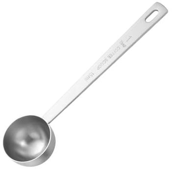 30 ml Kaffeelöffel Portionierer,Edelstahl Espresso Löffel Kaffee Messlöffel,Kakao Tee Spoon Kaffee Löffel Kaffeemaß Griff Kaffeelot,Rostfreiem Kaffeedosierlöffel Kaffeemesslöffel,Kaffee Portionierer