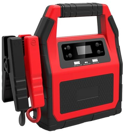12v / 24v Heavy Duty Jump Starter, 1500a Peak 42000mah Battery Booster Pack Portatile Per Auto, Camion, Motori Diesel E Veicoli Commerciali, Funzione Power Bank Di Carica Rapida