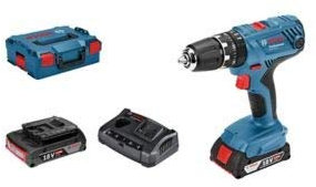Bosch Perceuse à percussion Bleu GSB 18V 21 2/4AH + 25 accessoires