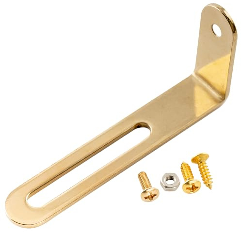 Musiclily Pro Universal LP Schlagbrett Haltebügel Pickguard Bracket Gold | Stahl,für Epi USA LP Style Gitarre
