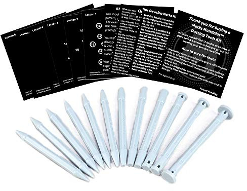 Marks Mandalas Set di strumenti per punteggiatura di 24 misure