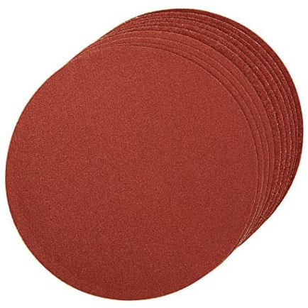 Keple Dischi abrasivi da 125 mm – Supporto a strappo, set di carta vetrata rotonda, per levigatrici orbitali casuali, confezione da 5 dischi abrasivi – 100 tamponi abrasivi per levigatrice orbitale