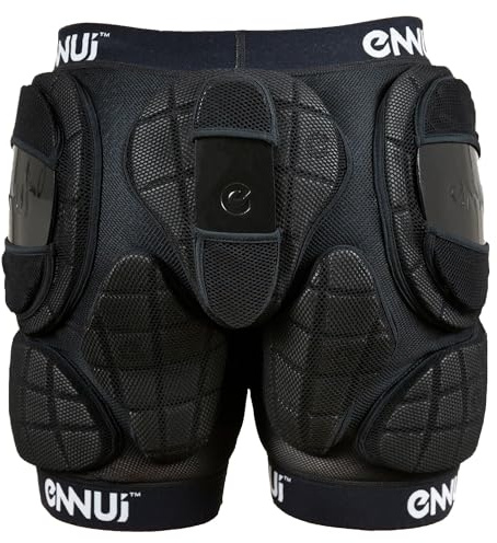 Ennui Schutzausrüstung BLVD Schutzhose, für Inline- und Roller Skaten, Skateboarding, CE-geprüft