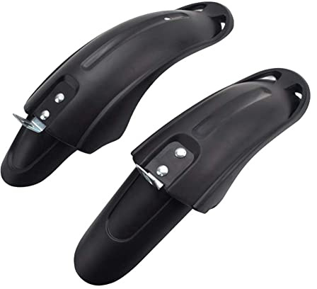 NIDONE Fahrradschutzblech-Set, Universal-Vollschutzblech, verstellbares Fahrrad-Schutzblech vorne und hinten für 12-20 Zoll Kinderfahrräder, Style 2
