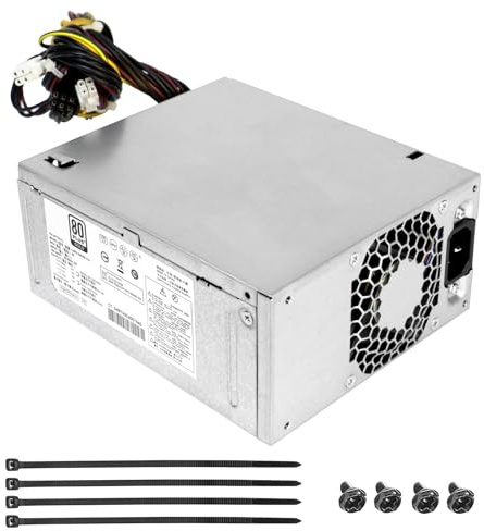 S-Union Upgraded L05757-800 500W Switching PSU Power Supply Compatible with HP EliteDesk Z2 G4 800 880 600 G3 G5, Model L05757-800 DPS-500AB-32 A, 795-0003UR 901759-0133Desktop-Netzteil Neu