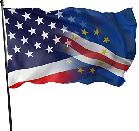 Flag of Cape Verde Flag 3x5 ft Vivid Color and UV Fade Resistant Wall Flags Banners for Outdoor Indoor