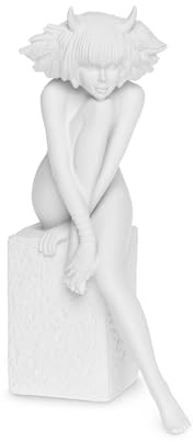 Christel by Sommer Figur Figur Sternzeichen Stier 23cm Weiß Polyresin