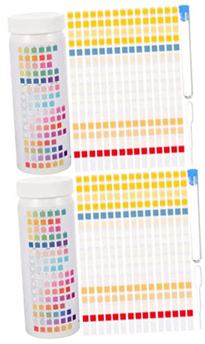 INOOMP 100stücke Trinkwasser Teststreifen Wasserqualitätsteststreifen Für Sicheres Und Sauberes Trinkwasser Praktisches Wasser-testkit Mit Pipette Und Reagenzglas
